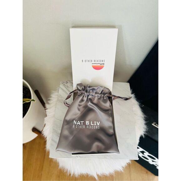 8 OTHER REASONS Twisted Collar Necklace, Silver, Rustic Style, NWT - Picture 15 of 16